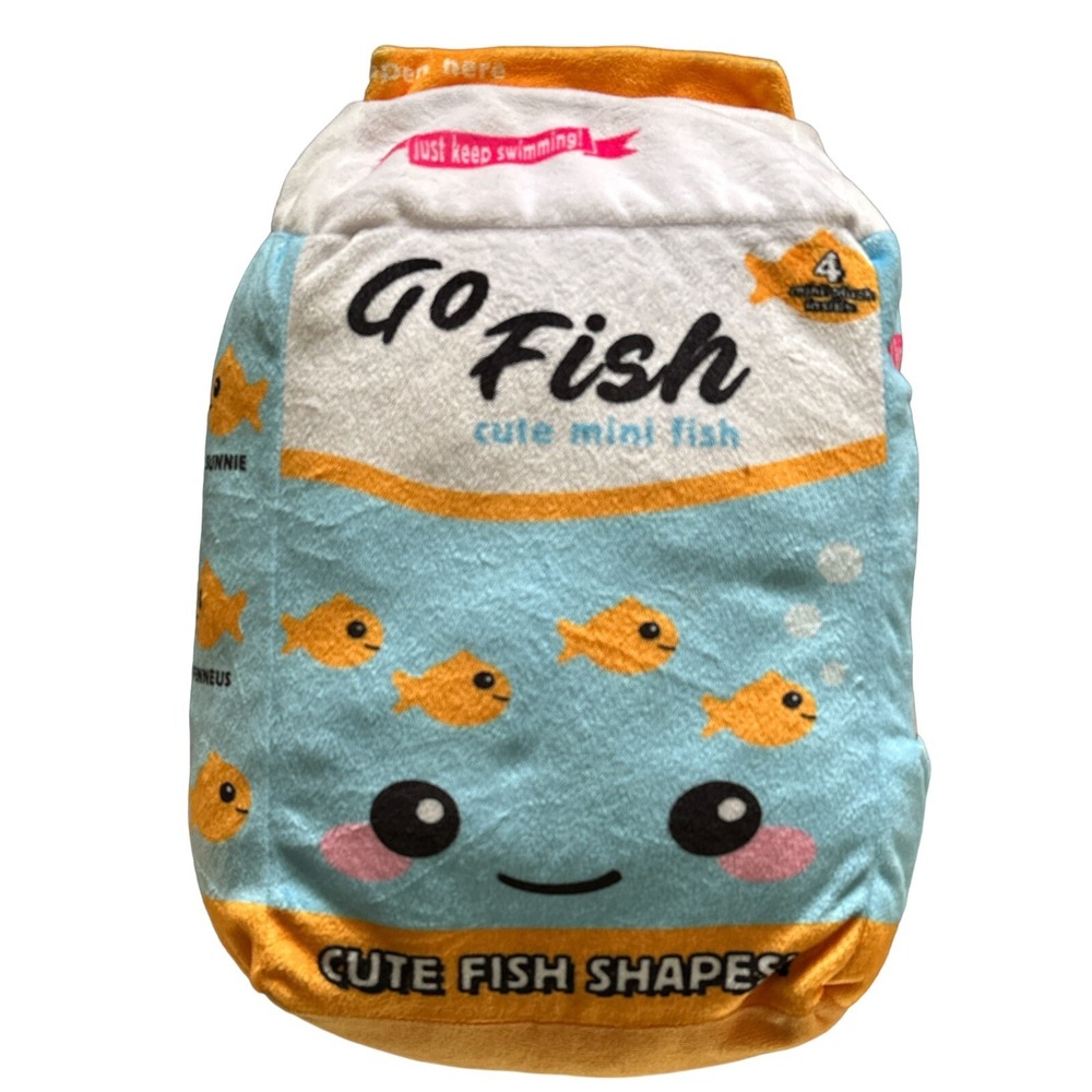 2 Scoops Go Fish Fleece Plush MISSING‎ MINI GO FISH 2021 The Mines Press Inc